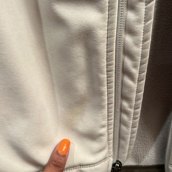 The north face apex bionic womens cream zip up jacket Medium - Picture 11 of 13